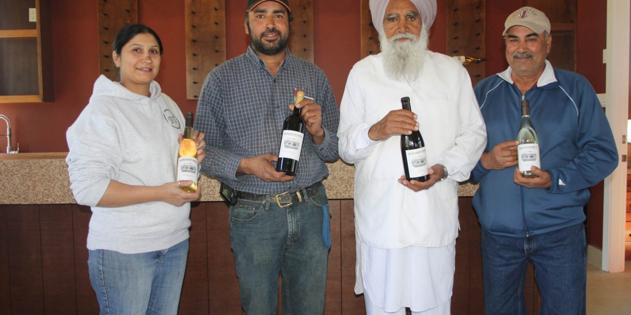 Gill family is excited to open tasting room for new Bordertown Vineyards and Estate Winery