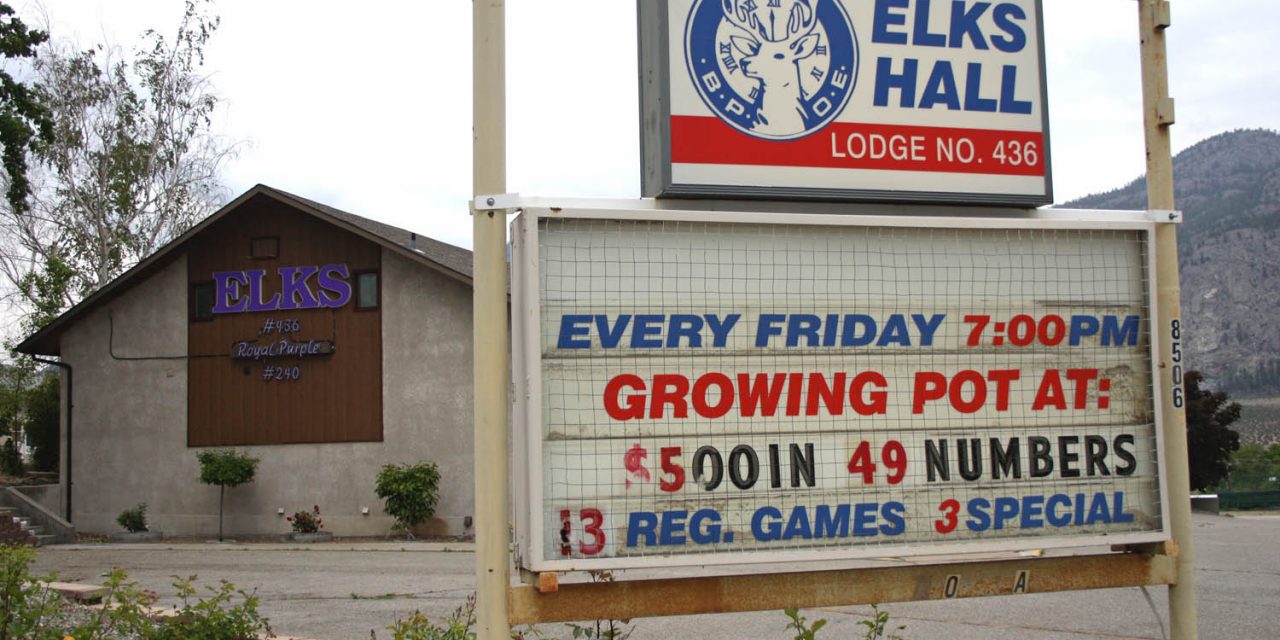 Osoyoos Elks Club needs volunteers to ensure Friday night bingo will