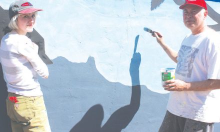 Acclaimed Penticton artist brought in to help restore huge mural at Rattlesnake Canyon amusement park