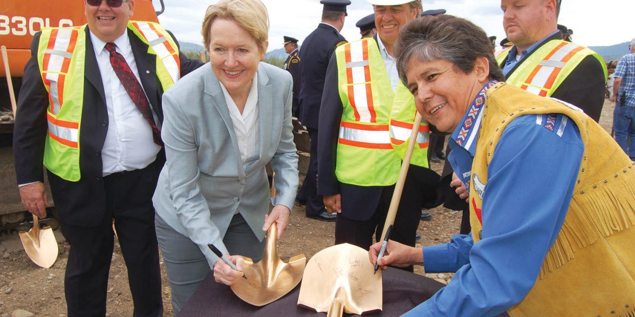 Dignitaries break ground at site of new South Okanagan Correctional Centre