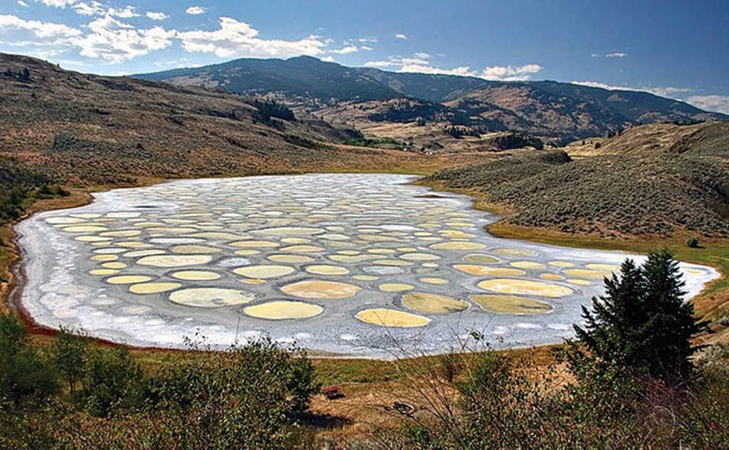 The natural beauty of the South Okanagan, including Spotted Lake located just west of the Town of Osoyoos heading towards the Similkameen Valley, will be enjoyed by hundreds of visitors this weekend as the Meadowlark Nature Festival celebrates its 20th anniversary. See the list of events at www.meadowlarkfestival.ca. (Contributed photo)