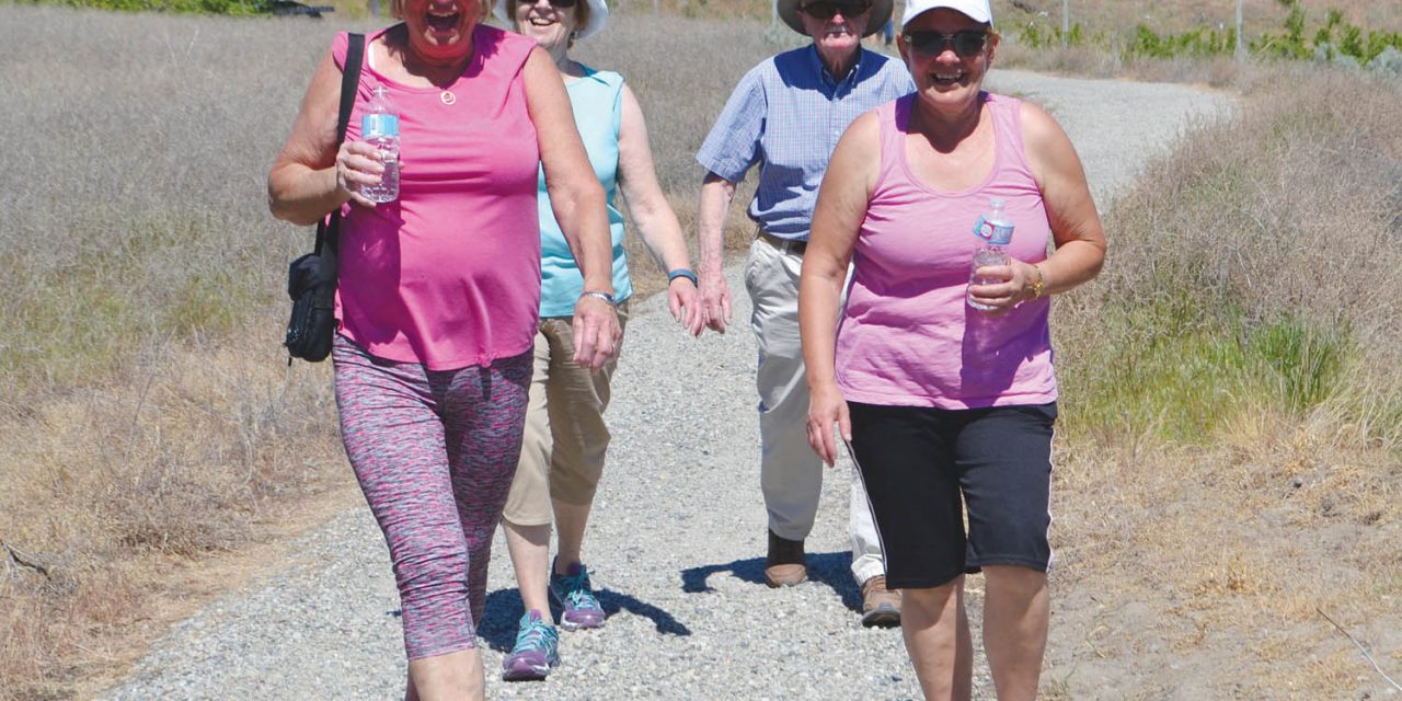 More than 100 participants support 2016 Hike for Hospice events in Osoyoos, Oliver