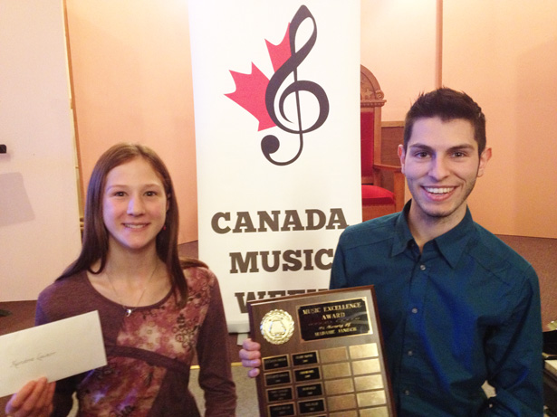Music Week students awarded