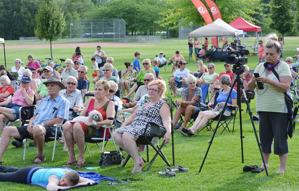 Evening market, Music in the Park coming soon