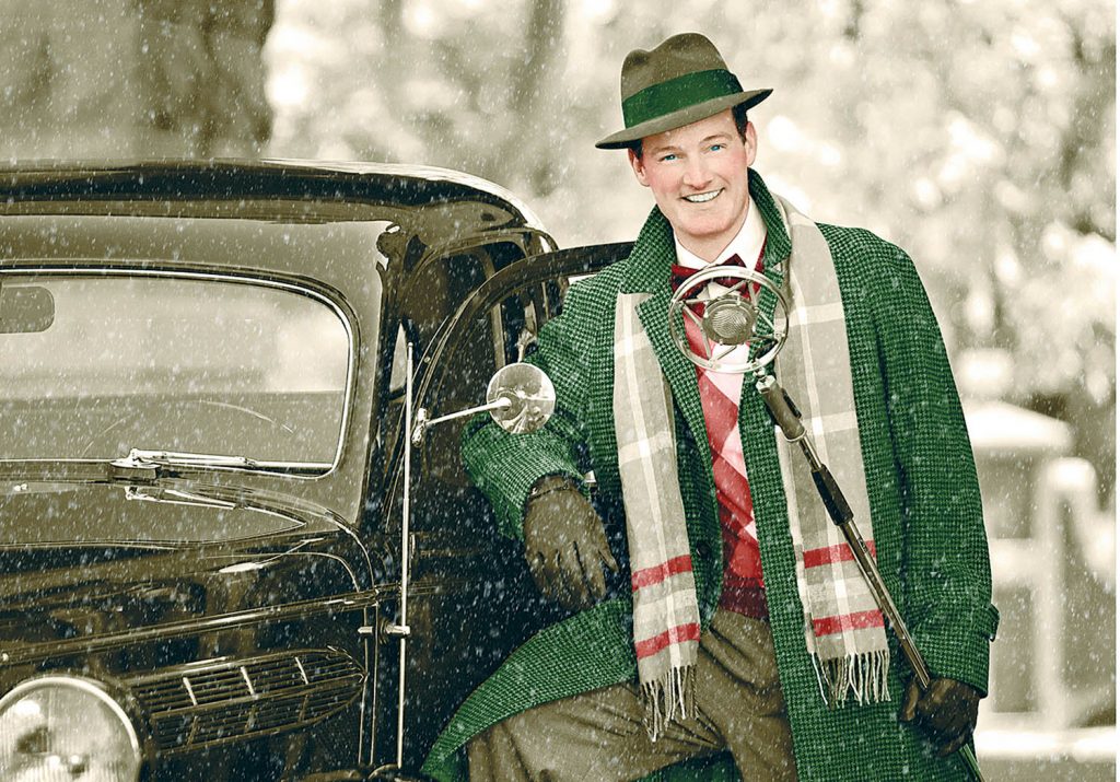 Ken Lavigne’s Christmas Musical Roadshow is coming to the Frank Venables Theatre in Oliver for one performance only on Sunday, Dec. 4. Lavigne, who is from Vancouver Island and is a founder of The Canadian Tenors, promises to sing all the Christmas classics while showcasing a return to the golden age of radio during his performance. (Photo Supplied).