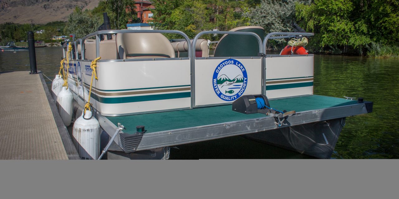 Water quality society sets new boat on its maiden voyage