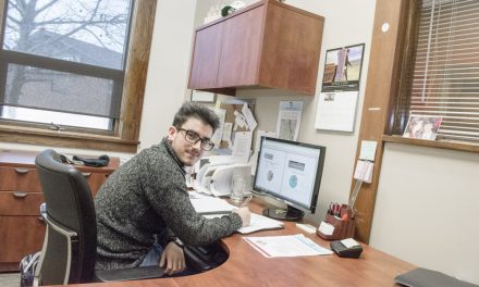 Belgian intern teams up with Town
