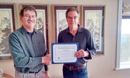 Norm Gaumont wins Area C volunteer of the year