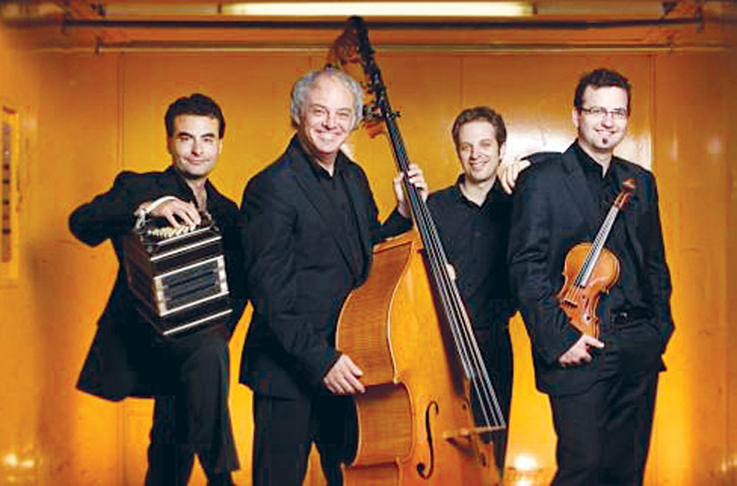 The acclaimed classically-trained band Quartango will bring their mix of Argentinian tango and classical music to the Frank Venables Theatre in Oliver next Friday evening. Quartango has received rave reviews everywhere they have performed over the past several years. Tickets for the show are now on sale. (Contributed photo)