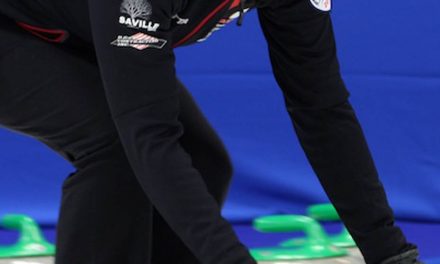 Osoyoos woman, Christine Jurgenson, being inducted into Curling Hall of Fame