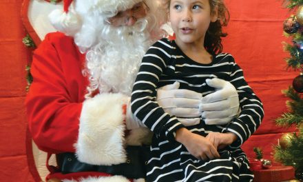 Osoyoos girl visits Santa Claus in Oliver