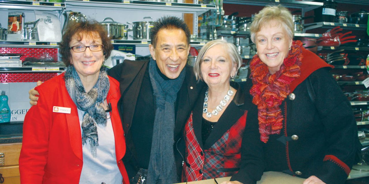 Worldrenowned fashion designer pays visit to Osoyoos Home Hardware TimesChronicle.ca