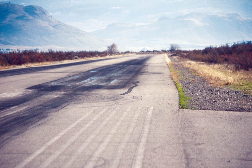 Members of the Osoyoos Airport Development Society are hoping the current runway can be extended as one of many projects they would like to see happen at the Osoyoos Airport property in the coming years. (Keith Lacey photo)