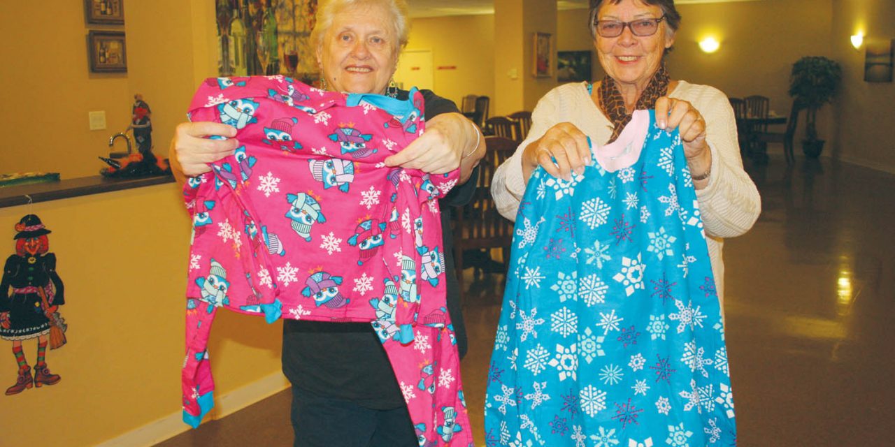 Local senior spearheads Christmas pyjama drive to help less fortunate children
