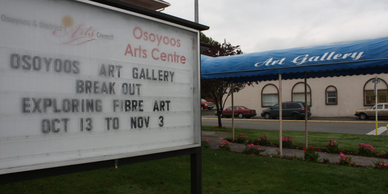 OSOYOOS ART GALLERY CHANGING ITS NAME, KICKING OFF CHRISTMAS SHOW ON SATURDAY