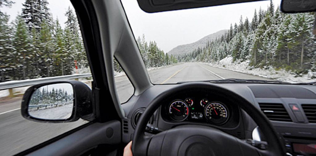 ICBC is warning drivers across the Southern Interior of B.C. to drive carefully and slow down this winter. (Contributed photo)