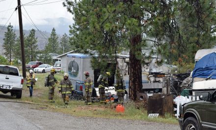 Fire guts RV, displaces two on OIB