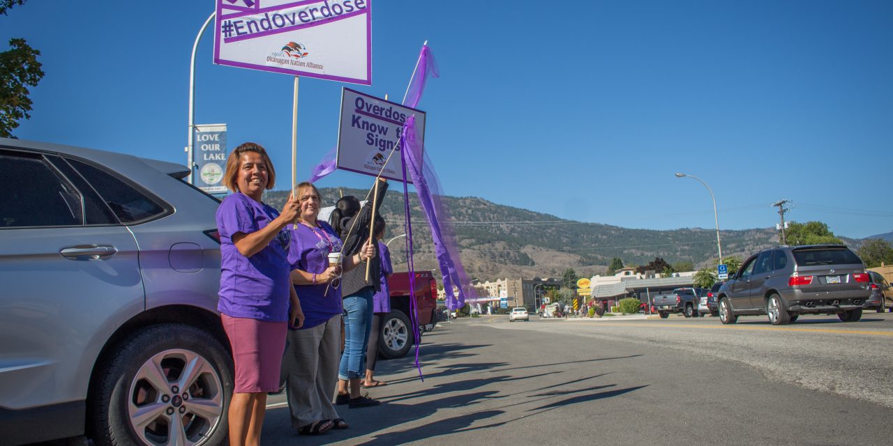 Indigenous overdose campaign tours valley