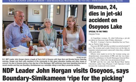 AUDIO: Osoyoos Times top stories for August 10 – CIRO Radio 106.5 FM