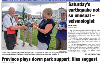 AUDIO: Osoyoos Times top stories for September 14 – CIRO Radio 106.5 FM