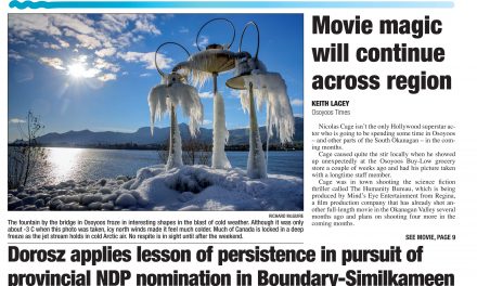 AUDIO: Osoyoos Times top stories for December 14 – CIRO Radio 106.5 FM