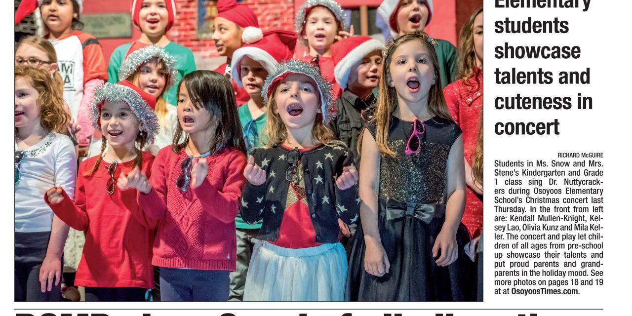 AUDIO: Osoyoos Times top stories for December 21 – CIRO Radio 106.5 FM