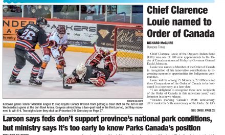 AUDIO: Osoyoos Times top stories for January 4 – CIRO Radio 106.5 FM