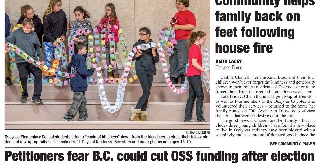 AUDIO: Osoyoos Times top stories for February 8 – CIRO Radio 106.5 FM