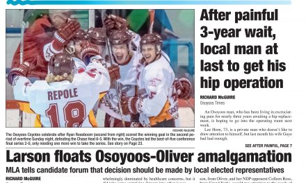 AUDIO: Osoyoos Times top stories for March 22 – CIRO Radio 106.5 FM