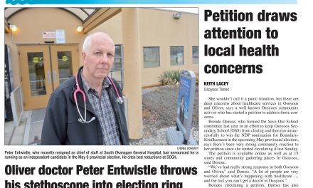 AUDIO: Osoyoos Times top stories for April 5 – CIRO Radio 106.5 FM