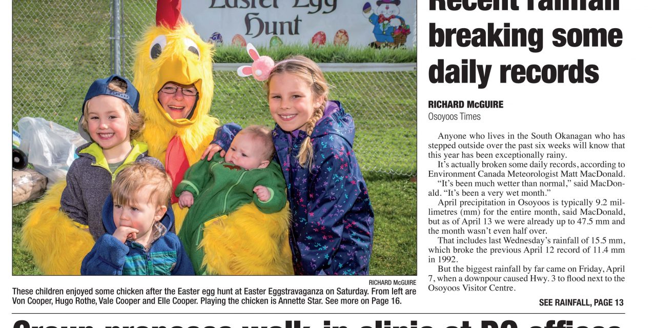 AUDIO: Osoyoos Times top stories for April 19 – CIRO Radio 106.5 FM