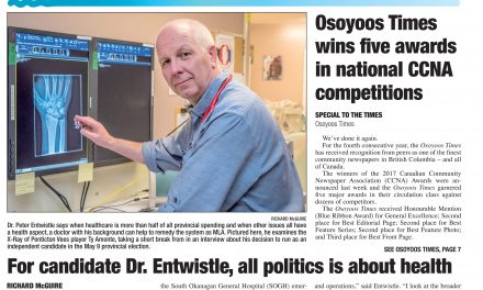AUDIO: Osoyoos Times top stories for April 26 – CIRO Radio 106.5 FM