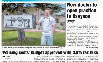 AUDIO: Osoyoos Times top stories for May 17 – CIRO Radio 106.5 FM