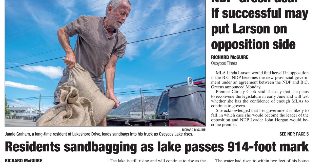 AUDIO: Osoyoos Times top stories for May 31 – CIRO Radio 106.5 FM