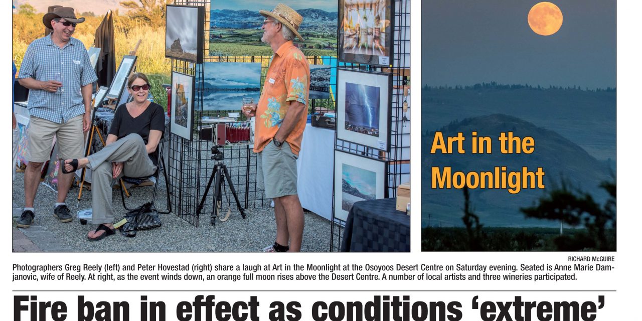 AUDIO: Osoyoos Times top stories for July 12 – CIRO Radio 106.5 FM