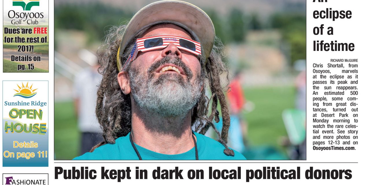 AUDIO: Osoyoos Times top stories for August 23 – CIRO Radio 106.5 FM