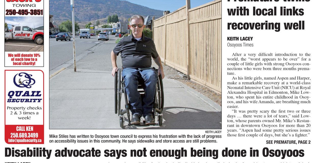 AUDIO: Osoyoos Times top stories for October 11 – CIRO Radio 106.5 FM