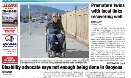 AUDIO: Osoyoos Times top stories for October 11 – CIRO Radio 106.5 FM