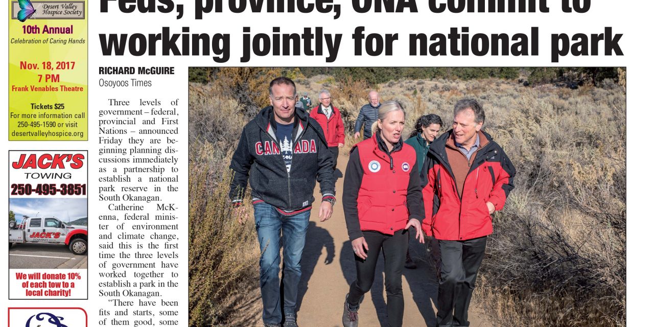 AUDIO: Osoyoos Times top stories for November 1 – CIRO Radio 106.5 FM