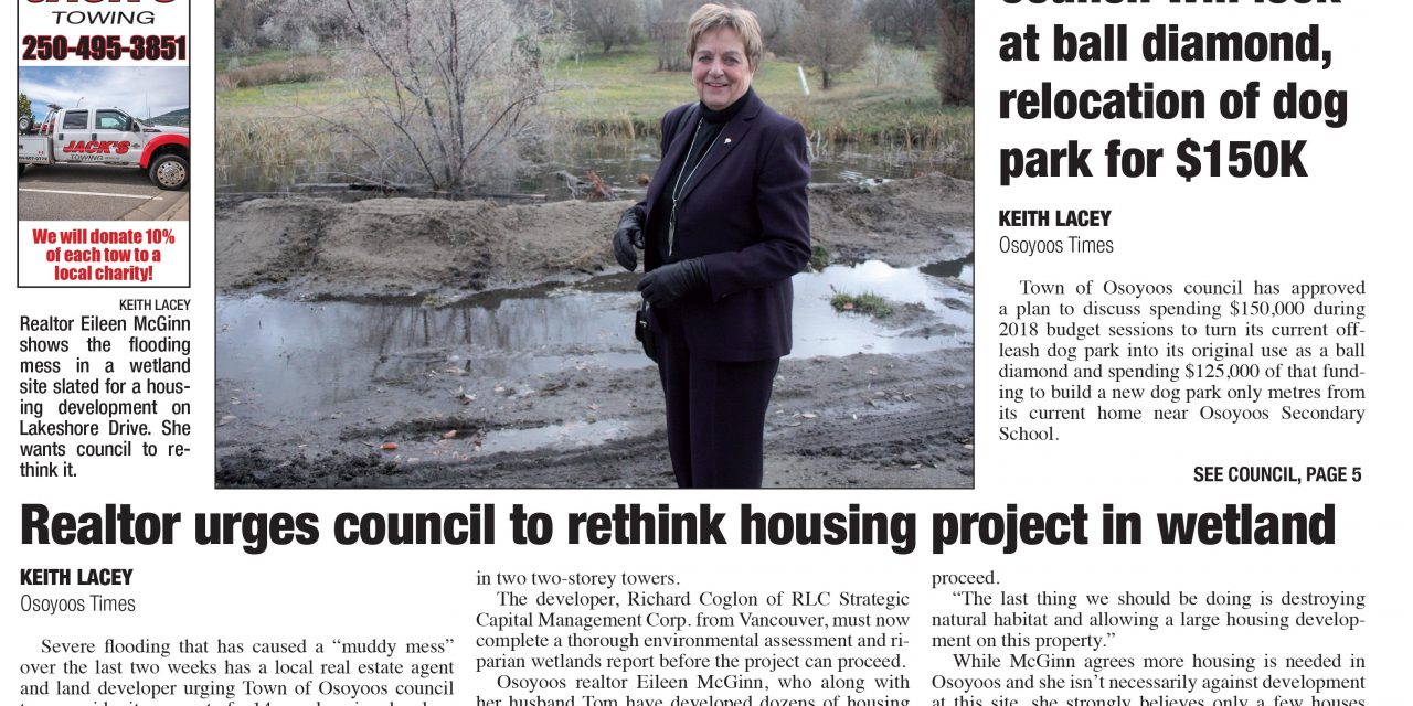 AUDIO: Osoyoos Times top stories for November 22 – CIRO Radio 106.5 FM