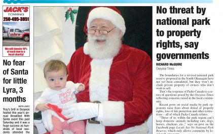 AUDIO: Osoyoos Times top stories for December 6 – CIRO Radio 106.5 FM