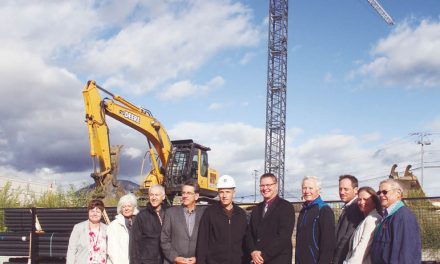 Huge crane on site signals full-scale construction on new patient care tower at PRH about to begin