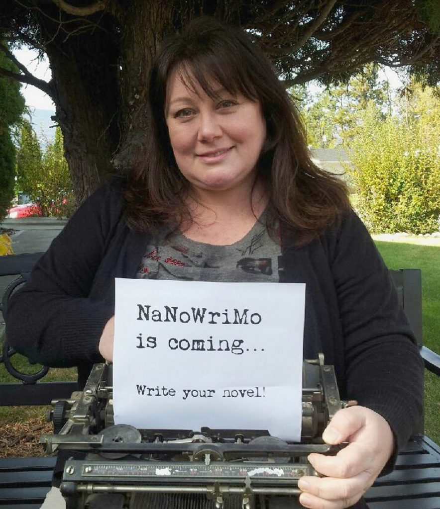 Deb O’Keeffe has been named as the new NaNoWriMo municipal liaison for the Okanagan region. NaNoWriMo asks writers from all across the world to sit down during the month of November and try and find the time to write a novel. (Gary Linn photo)