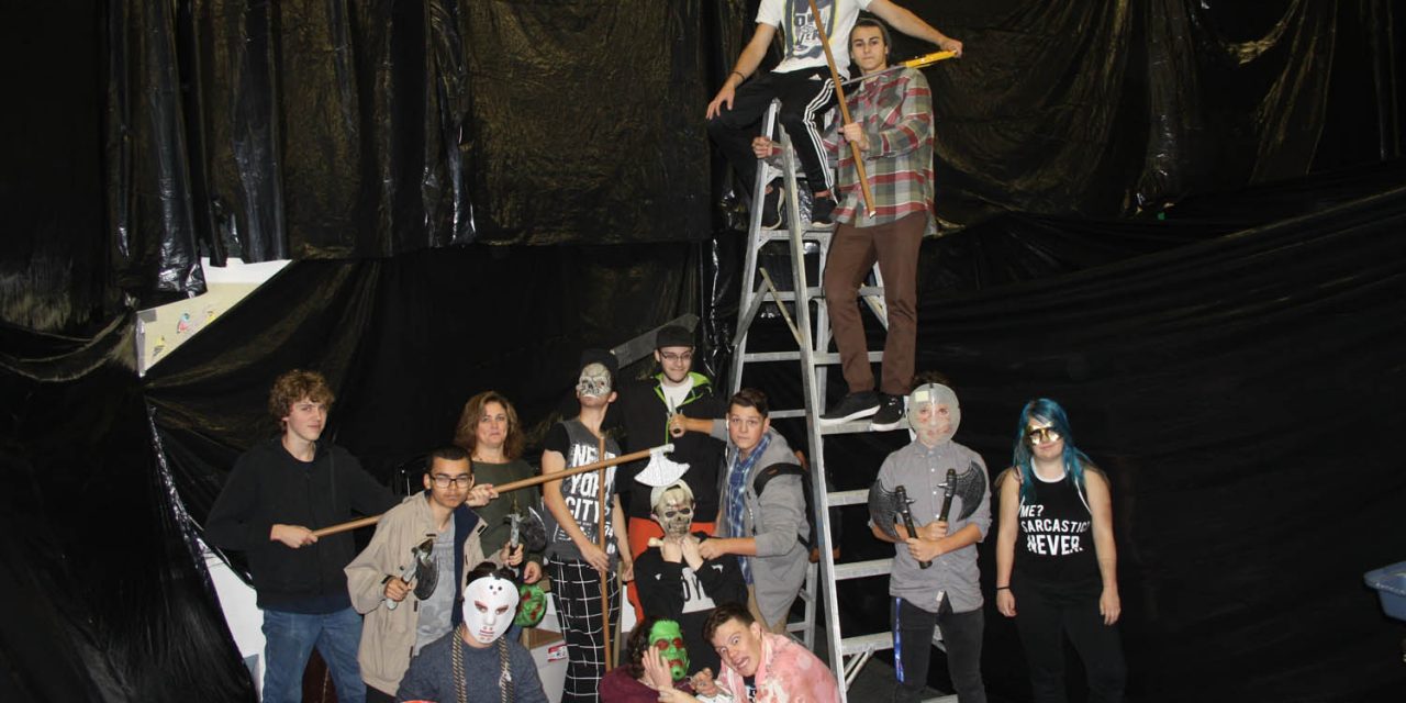 Students at SOSS invite everyone to attend Haunted House at school Halloween night