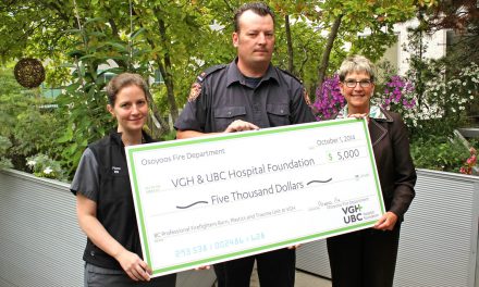 Osoyoos Fire Department makes another generous donation