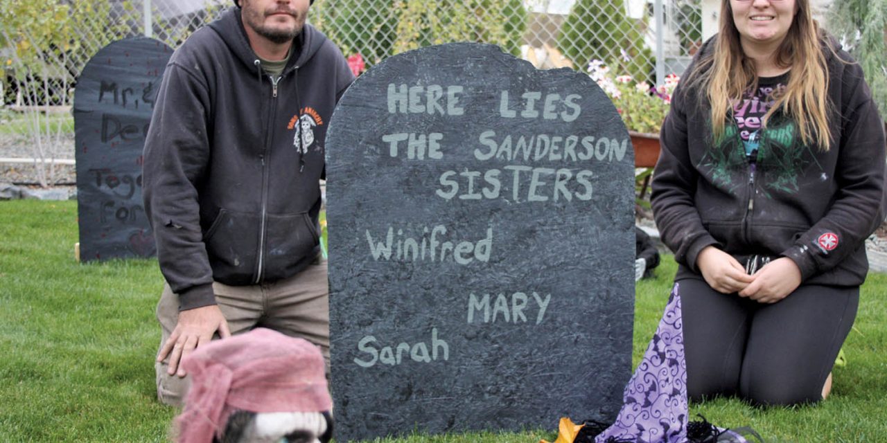 Osoyoos family works hard to ensure kids have scary good Halloween night