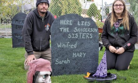 Osoyoos family works hard to ensure kids have scary good Halloween night