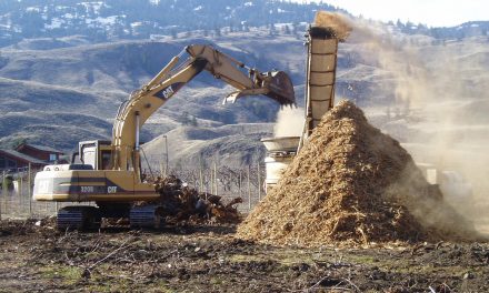 Regional district helps agriculturists with program that helps chip trees
