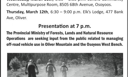 Public meeting planned to discuss use of off-road vehicles in ecologically sensitive areas