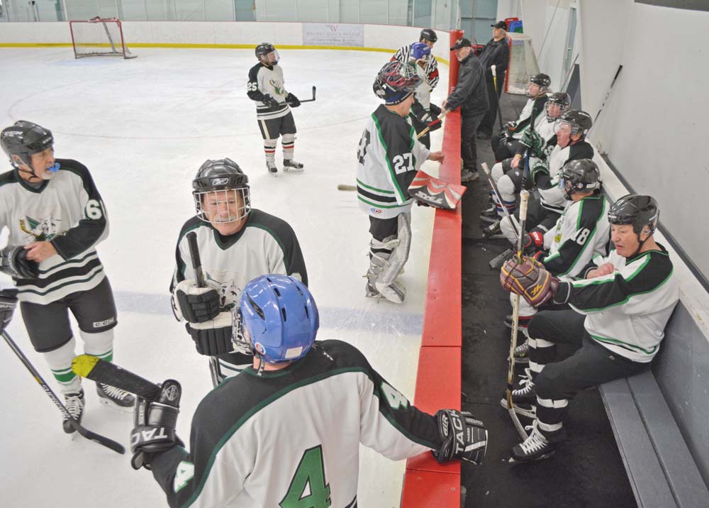 Oldtimers flock to Oliver for some old time hockey | TimesChronicle.ca